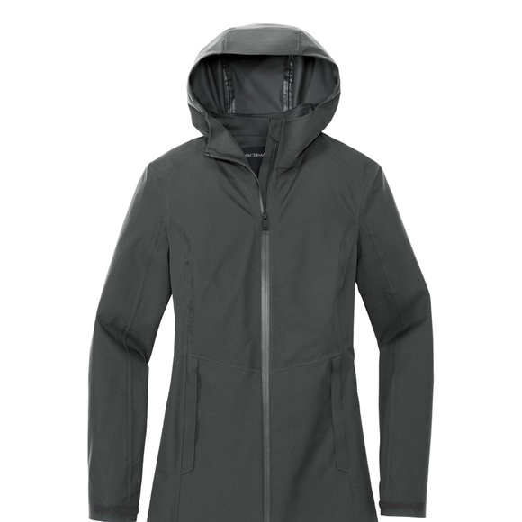 Waterproof jacket with taped seems, hood, vents in back, NWOT size M - Picture 4 of 9